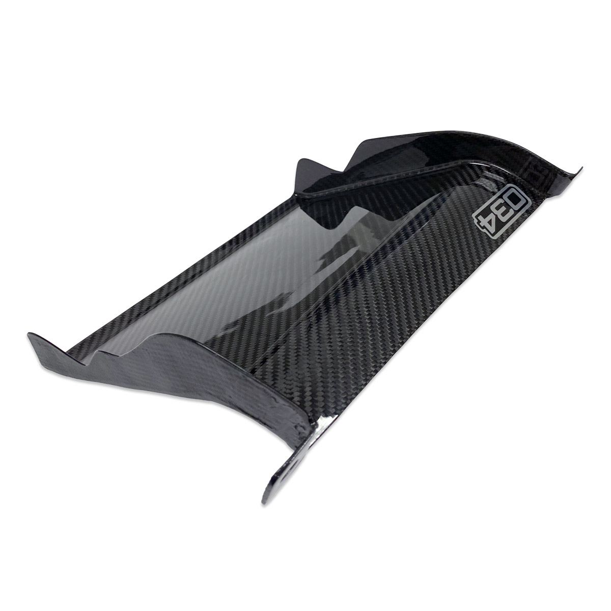 X34 Carbon Fiber Air Scoop, Standard Intercooler Size - Image 3