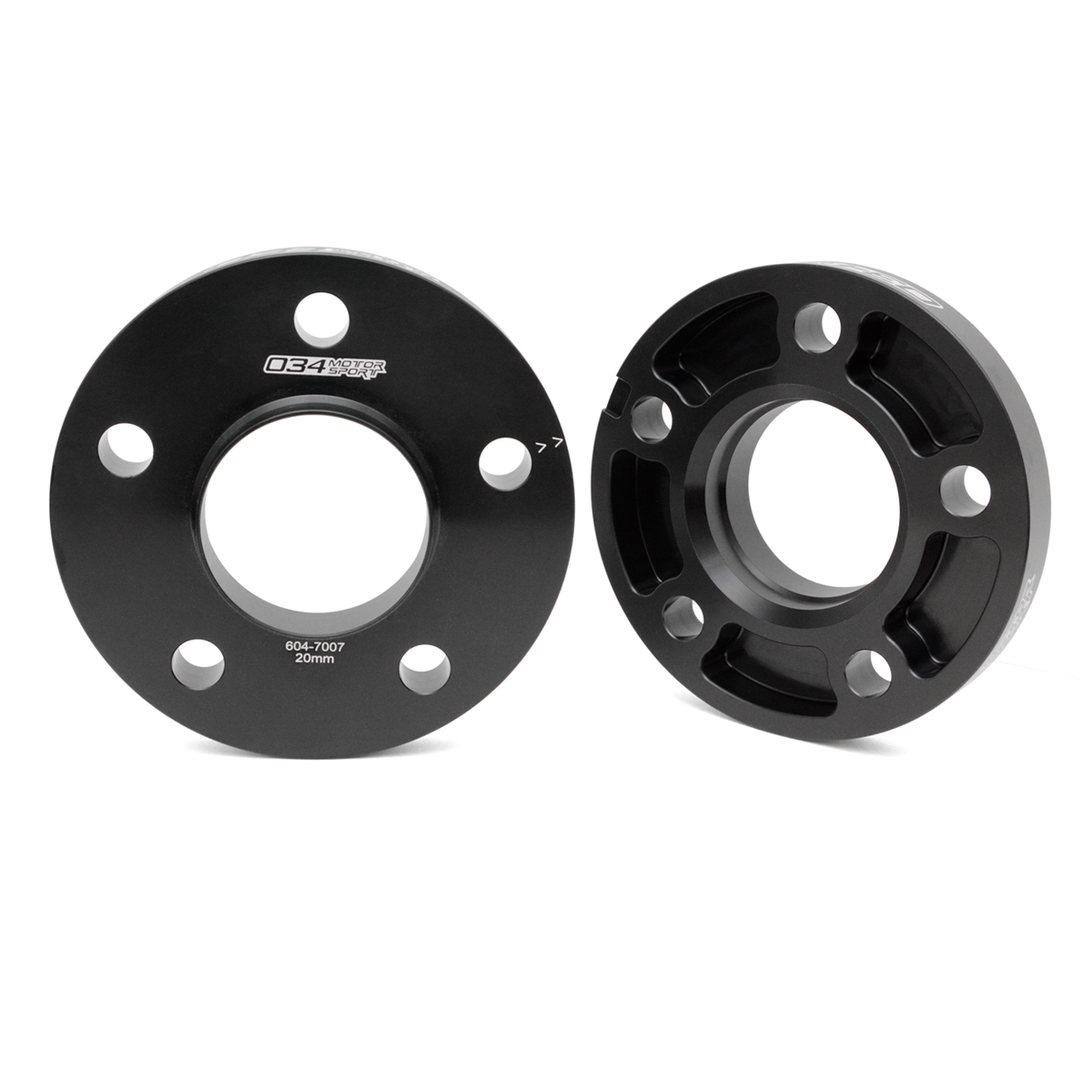 Wheel Spacer Pair, 20mm, Audi & BMW 5x112mm with 66.6mm Center Bore