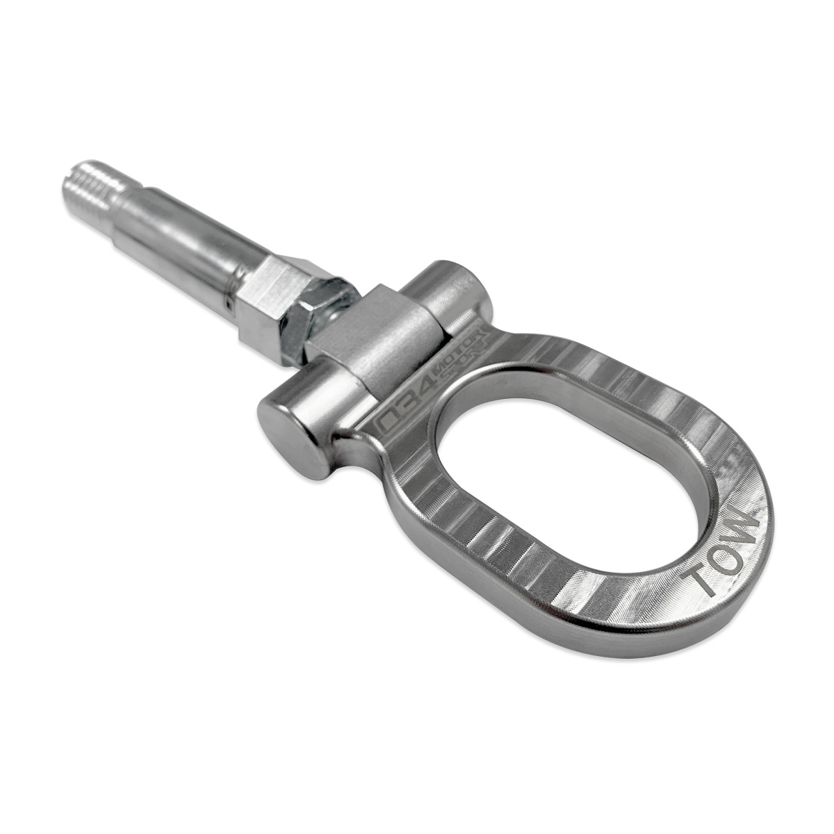 Motorsport Stainless Steel Tow Hook - 105mm for Audi MQB/B8/B8.5/B9 and Volkswagen MQB - Image 2