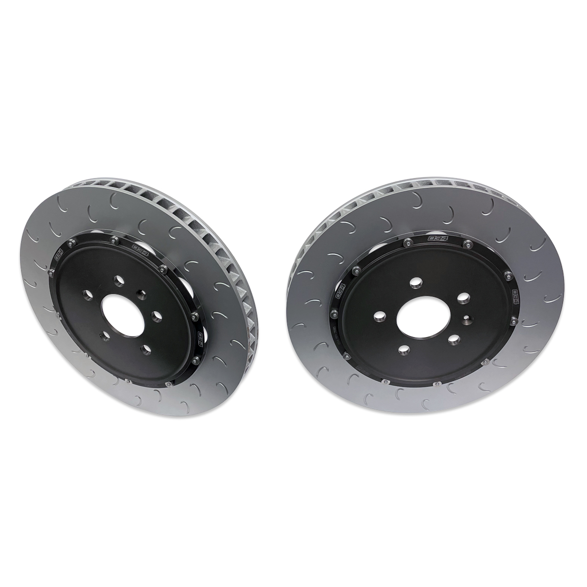 Stage 1 2-Piece 365MM Floating Front Brake Rotor Upgrade Kit, Gen 1 & Gen 1.5 Audi R8 (4.2 V8 & 5.2 V10) - Image 2