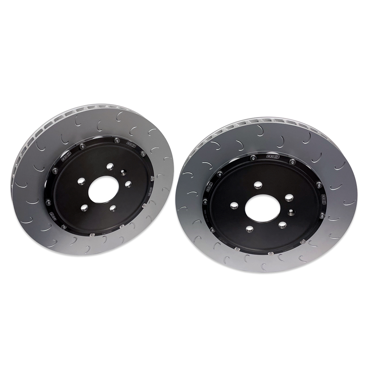 Stage 1 2-Piece 365MM Floating Front Brake Rotor Upgrade Kit, Gen 1 & Gen 1.5 Audi R8 (4.2 V8 & 5.2 V10) - Image 3
