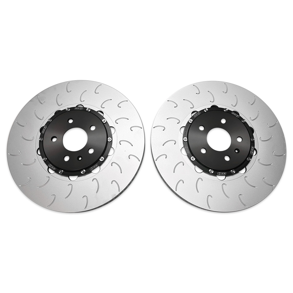 2-Piece Floating Front Brake Rotor Upgrade Kit for Audi B8.5 SQ5