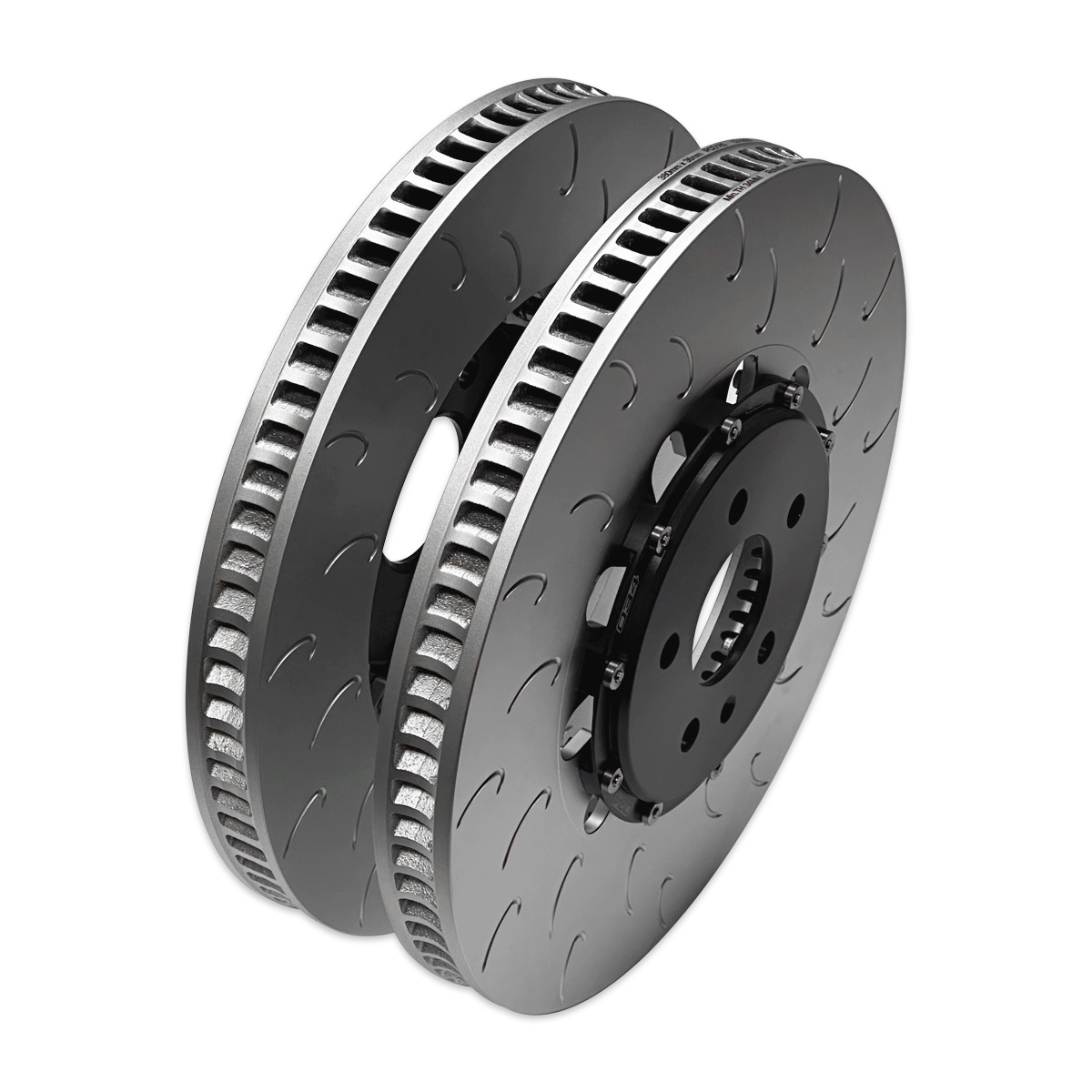 2-Piece Floating Front Brake Rotor Upgrade Kit for Audi B8.5 SQ5 - Image 7