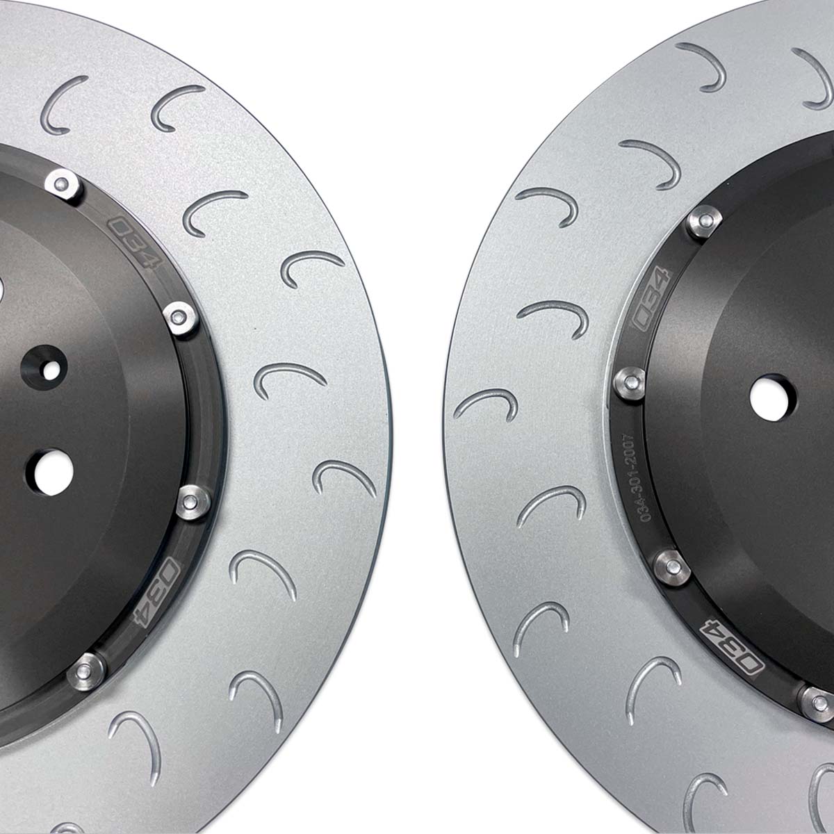 2-Piece Floating Rear Brake Rotor Upgrade Kit for Audi B8/B8.5 S4/S5 & Q5/SQ5 - Image 3