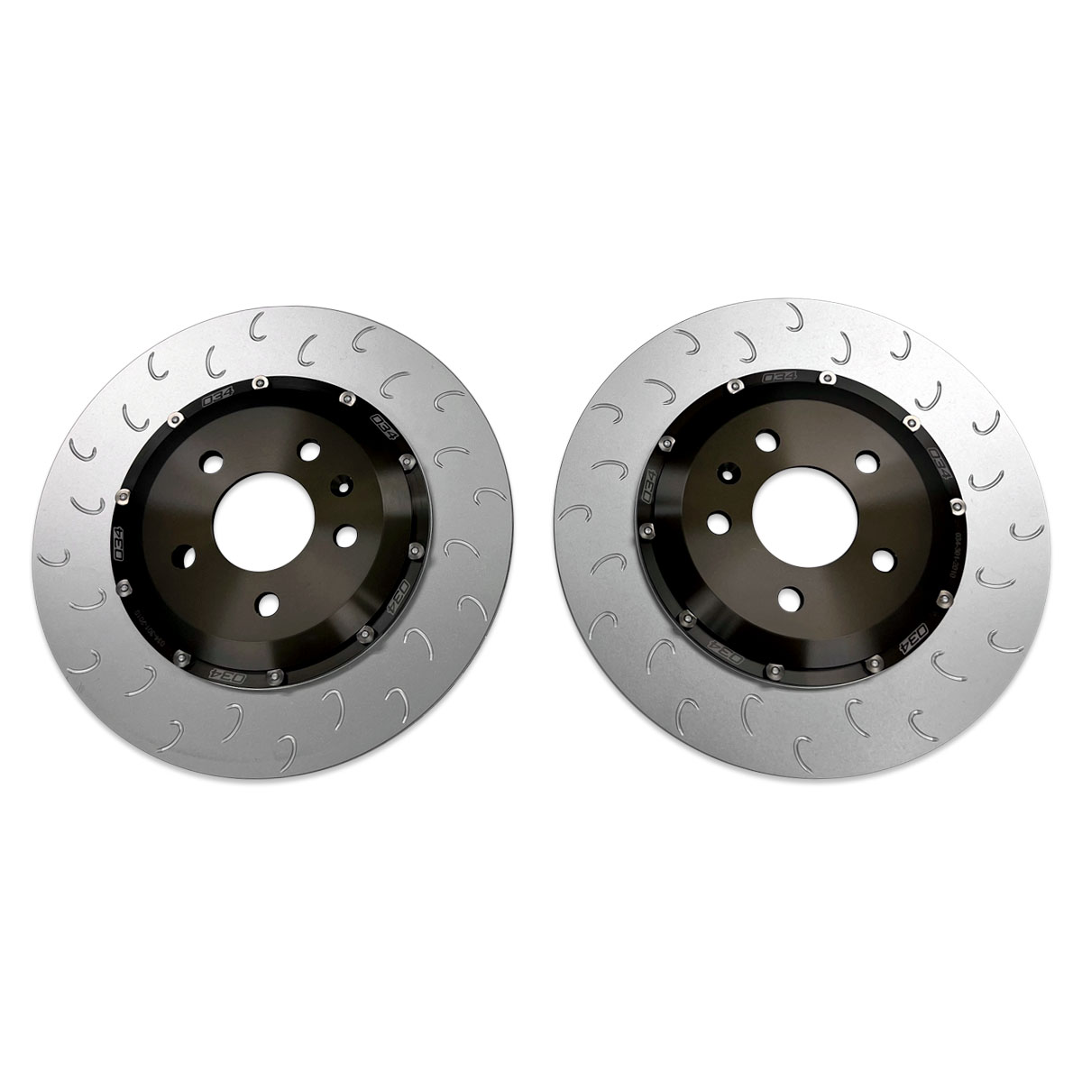 2-Piece Floating Rear Brake Rotor Upgrade Kit for Audi B9/B9.5 RS4/RS5