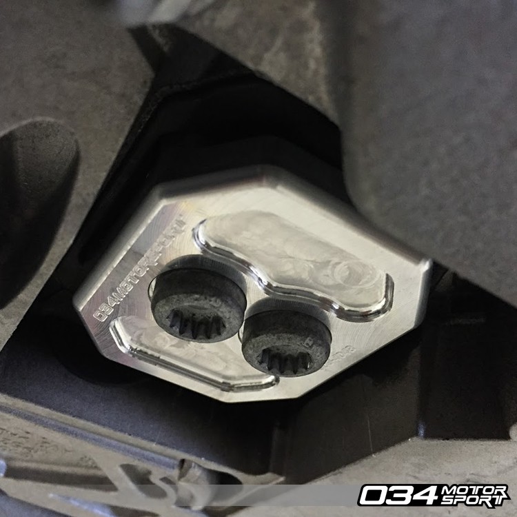 034Motorsport Transmission Mount Insert, C7 Audi A6/S6/RS6 & A7/S7/RS7, 4M/4M.5 Q7 Billet Aluminum - Image 4