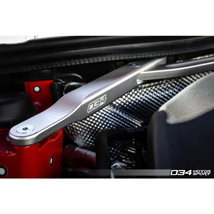 034Motorsport Front Strut Brace, B9/B9.5 Audi A4/S4, A5/S5/RS5, Allroad, Billet Aluminum - Image 2