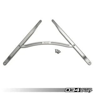 034Motorsport Front Strut Brace, B9/B9.5 Audi A4/S4, A5/S5/RS5, Allroad, Billet Aluminum